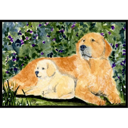 Beyondbasketball Golden Retriever Indoor Outdoor Mat BE2932184
